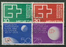 Schweiz 1963 Weltausstellung Expo'64 Lausanne Weltkugel 782/85 Gestempelt - Usati