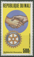 Mali 1987 Rotary International Händedruck 1102 Postfrisch - Malí (1959-...)