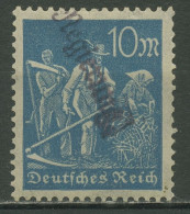 Dt. Reich 1922 Dienst-Kontrollaufdruck Wiesbaden DK 10 I A Mit Falz Signiert - Dienstzegels