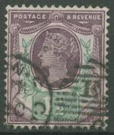 Großbritannien 1887 Königin Victoria 1 1/2 Pence, 87 Gestempelt - Oblitérés