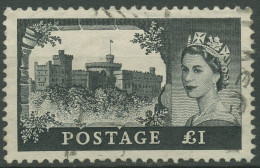 Großbritannien 1955 Schloß Windsor 281 I Gestempelt - Used Stamps