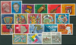 Schweiz Jahrgang 1985 Komplett Postfrisch (G96413) - Unused Stamps