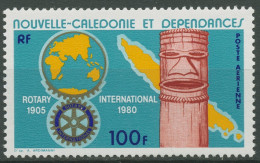 Neukaledonien 1980 75 J. Rotary International Statue 643 Postfrisch - Nuovi