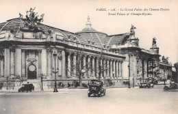 75-PARIS LE GRAND PALAIS DES CHAMPS ELYSEES-N°3776-E/0153 - Autres & Non Classés