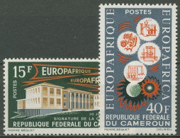 Kamerun 1964 EUROPAFRIQUE Gerichtshof Industrie 408/09 Postfrisch - Kamerun (1960-...)