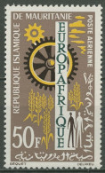 Mauretanien 1964 EUROPAFRIQUE Zahnräder Getreide 222 Postfrisch - Mauritanie (1960-...)