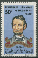Mauretanien 1965 100. Todestag Von Abraham Lincoln 250 Postfrisch - Mauritanië (1960-...)