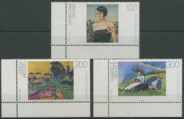 Bund 1994 Gemälde Malerei Des 20. Jahrhunderts 1748/50 Ecke 3 Postfrisch (E2274) - Unused Stamps