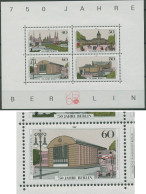 Berlin 1987 750 Jahre Berlin Schmitzdruck Block 8 Postfrisch (G19615) - Bloques