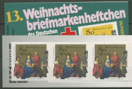 Bund Rotes Kreuz 1994 Weihnachten Markenheftchen 1770 MH W17 Postfrisch (C99933) - Otros & Sin Clasificación