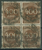 Deutsches Reich 1923 Ziffern Im Kreis 271 4er-Block Gestempelt - Used Stamps