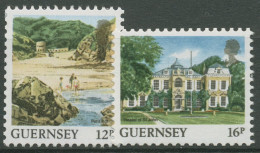 Guernsey 1988 Sehenswürdigkeiten Petit Bot, Altersheim St.John 415/16 Postfrisch - Guernesey