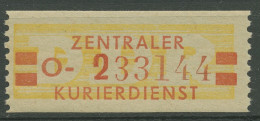 DDR 1958 Wertstreifen Für Den ZKD 19 I O Nachdruck Postfrisch - Andere & Zonder Classificatie