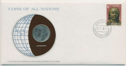Luxemburg 1978 Weltkugel Numisbrief 10 Francs (N162) - Luxembourg