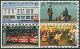 Guernsey 1979 Postverwaltung Postamt Postbote Postautos 195/98 Postfrisch - Guernsey