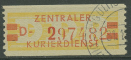 DDR 1958 Wertstreifen Für Den ZKD 19 I D Nachdruck Gestempelt Ungültig - Other & Unclassified