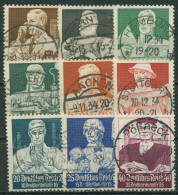 Deutsches Reich 1934 Deutsche Nothilfe: Berufsstände 556/64 TOP-Stempel - Used Stamps