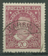 Polen 1927 Dichter Juliusz Slowcki 252 Gestempelt - Used Stamps