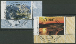 Bund 2013 Wildes Deutschland Gebirge Watt 3017/18 Ecke 4 TOP-ESST Berlin (E3989) - Used Stamps