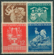 Deutsches Reich 1941 Wiener Frühjahrsmesse 768/71 Postfrisch - Nuevos
