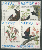 Äthiopien 1993 Seltene Vögel Weißschnabelbergstar 1427/30 Postfrisch - Ethiopië