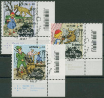 Bund 2016 Grimms Märchen Rotkäppchen 3208/10 Ecke 4 TOP-ESST Berlin (E4016) - Used Stamps