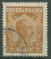 Polen 1928 Marschall Jozef Pilsudski 253 Gestempelt - Used Stamps