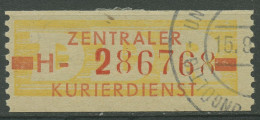 DDR 1958 Wertstreifen Für Den ZKD 18 I H Nachdruck Gestempelt Ungültig - Other & Unclassified