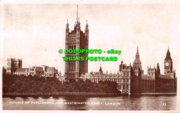 R531665 London. Houses Of Parliament And Westminster Abbey. Excel Series. RP. 19 - Other & Unclassified