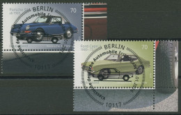 Bund 2016 Oldtimer Porsche, Ford Capri 3201/02 Ecke 4 TOP-ESST Berlin (E4015) - Used Stamps