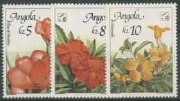 Angola 1990 BELGICA'90 Blumen 803/05 Postfrisch - Angola