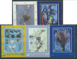 Vatikan 1995 Vereinte Nationen (UNO) Gemälde Von Giotto 1153/57 Postfrisch - Unused Stamps