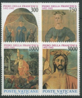 Vatikan 1992 500. Todestag Von Piero Della Francesca 1060/63 Postfrisch - Nuovi