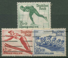 Deutsches Reich 1935 Olympiade 600/02 Mit Wellenstempel (R80683) - Gebruikt