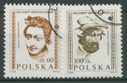 Polen 1982 Wawel-Burg Holzschnitzerei 2829/30 Gestempelt - Usados