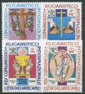 Vatikan 1993 Internationaler Eucharistischer Kongreß Sevilla 1093/96 Postfrisch - Ongebruikt