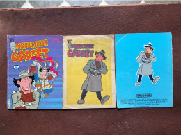 3 COUVERTURES BD  Inspecteur Gadget - Autres & Non Classés