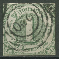 Thurn Und Taxis 1859/61 1 Kreuzer 20 Gestempelt, Vollrandig - Sonstige & Ohne Zuordnung