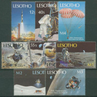 Lesotho 1989 Apollo 11 Bemannte Mondlandung 792/99 Postfrisch - Lesotho (1966-...)
