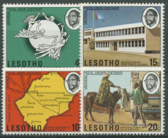 Lesotho 1974 100 Jahre Weltpostverein UPU 166/69 Postfrisch - Lesotho (1966-...)