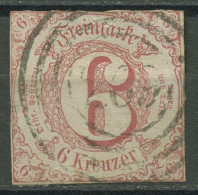 Thurn Und Taxis 1859/61 6 Kreuzer 22 IA Gestempelt - Sonstige & Ohne Zuordnung