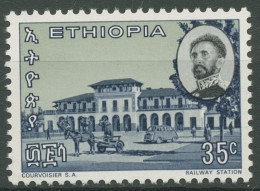 Äthiopien 1965 Eisenbahn Hauptbahnhof Addis Abeba 509 Postfrisch - Ethiopië