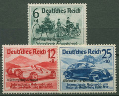 Deutsches Reich 1939 Nürburgring-Rennen 695/97 Mit Neugummierung (R80708) - Ongebruikt