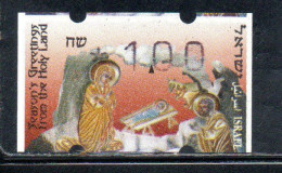 ISRAEL ISRAELE 1995 ATM CHRISTMAS NOEL NATALE WEIHNACHTEN NAVIDAD 1s MNH - Ongebruikt (zonder Tabs)