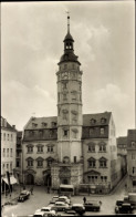 CPA Gera In Thüringen, Rathaus, Autos, Turm, Turmuhr - Other & Unclassified