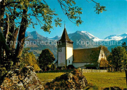 12884040 Lauenen Kirche Wildhorn Geltengletscher Berner Alpen Lauenen - Altri & Non Classificati