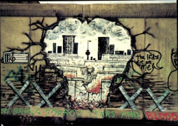 CPA Berlin Kreuzberg, Kochstraße, Berliner Mauer, Graffiti - Altri & Non Classificati