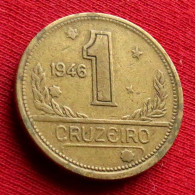 Brazil 1 Cruzeiro 1946 Brasil Bresil Brazilie Brasile W ºº - Brasile