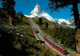 12879001 Gornergratbahn Riffelalp Zermatt Matterhorn  Gornergratbahn - Other & Unclassified