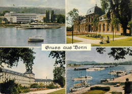 Navigation Sailing Vessels & Boats Themed Postcard Gruss Aus Bonn - Zeilboten